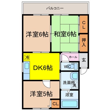 フォーレス北方の物件間取画像